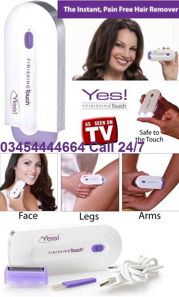 sensitive touch hair remover