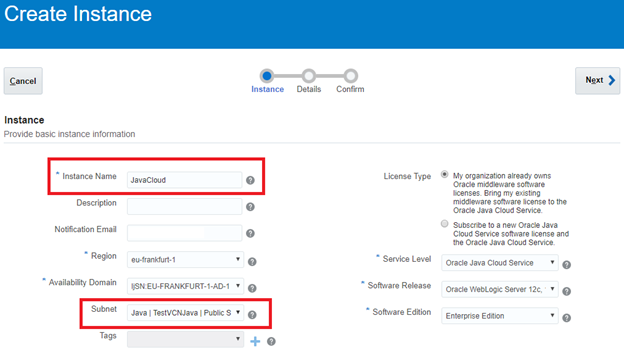How to create Oracle Java Cloud instance | by Art Polyakov | Medium