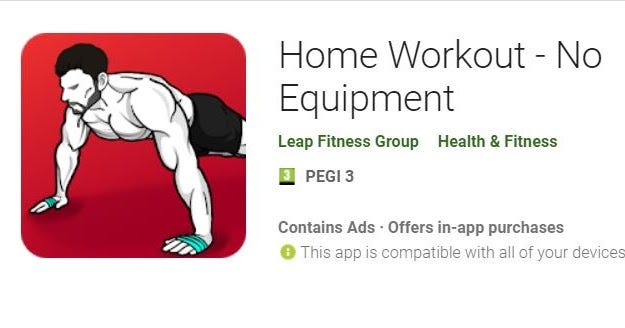Fitness App Review Home Workout By Leap Fitness Group By Karen Hough Medium
