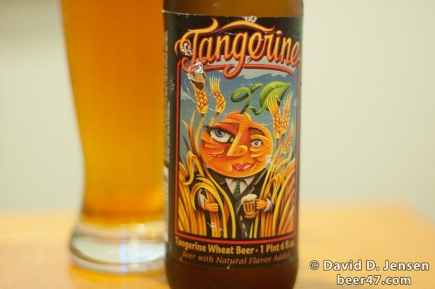 tangerine wheat beer