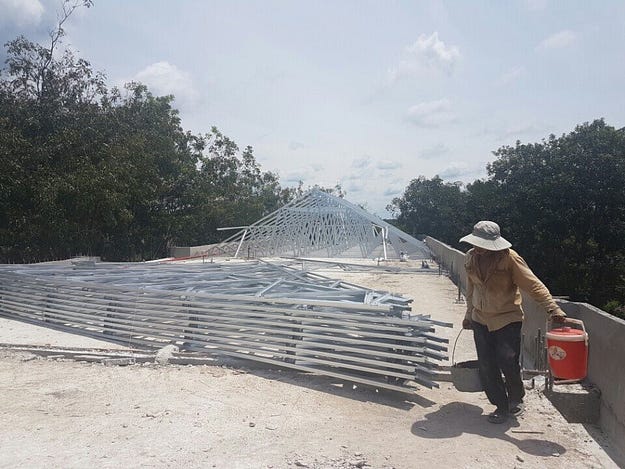 QUY TRÌNH LẮP DỰNG KÈO THÉP