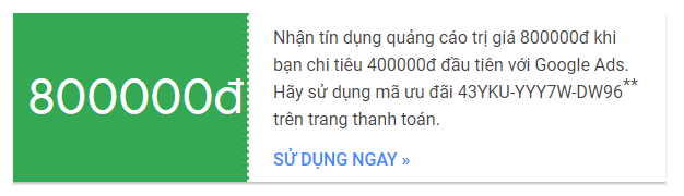 5 cách nhận mã Google Ads Coupon năm 2020 6