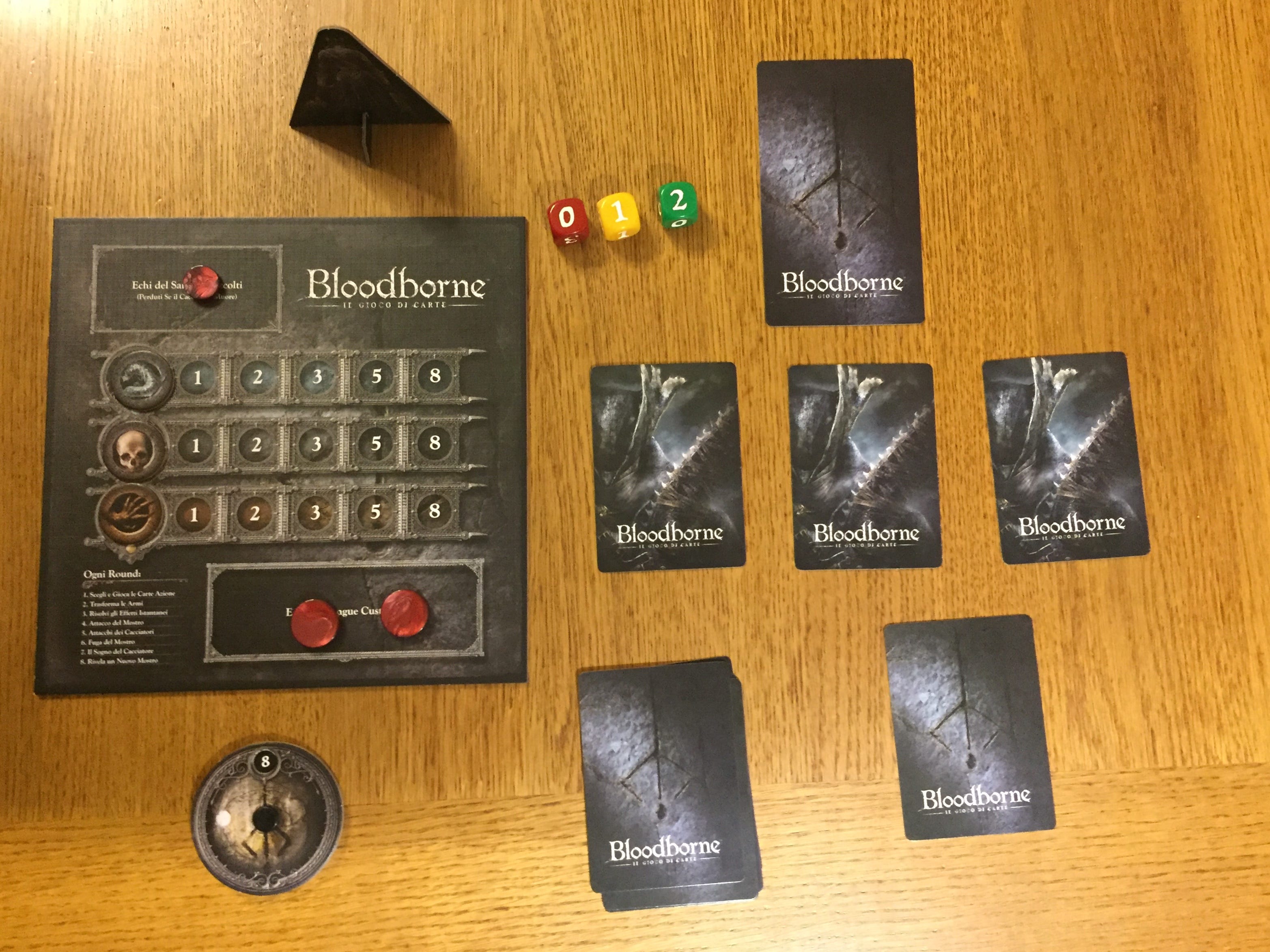 Bloodborne Il Gioco Di Carte Unanalisi Marco Broggini