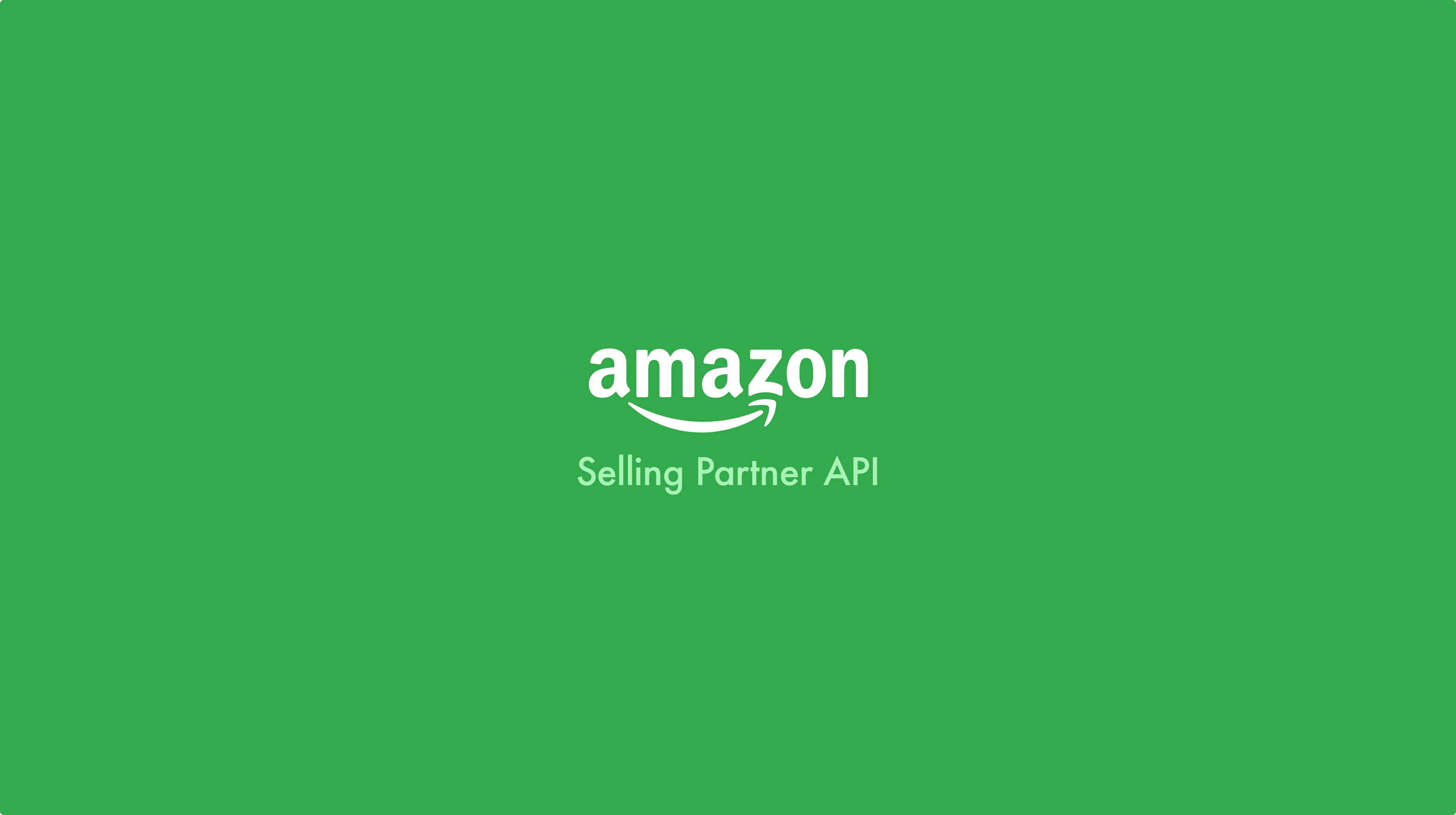 Amazon Releases New Selling Partner API (SP-API) | by Thomas Spicer |  Openbridge
