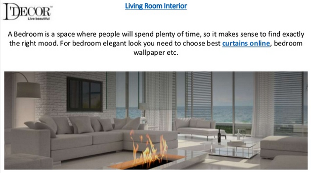 Interior Design For Living Room D Decor Vishal Chauhan
