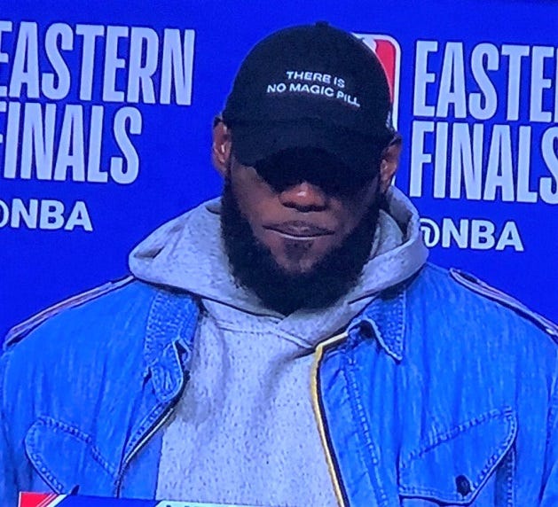 lebron there is no magic pill