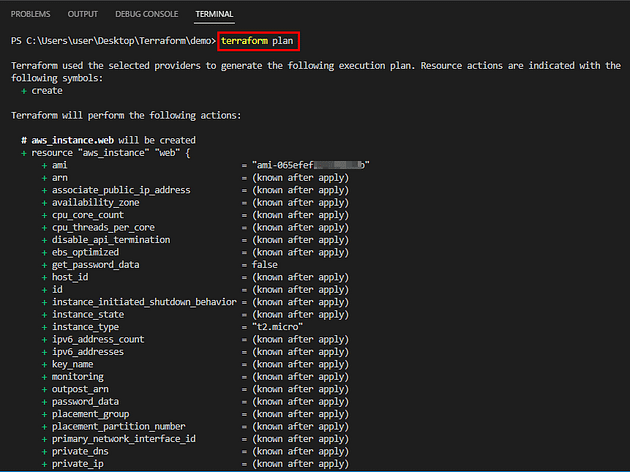 Configuración Terraform