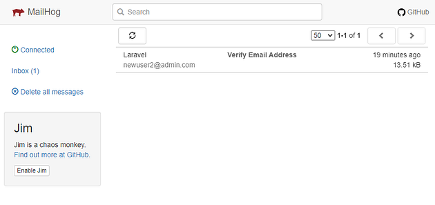 verificación de email