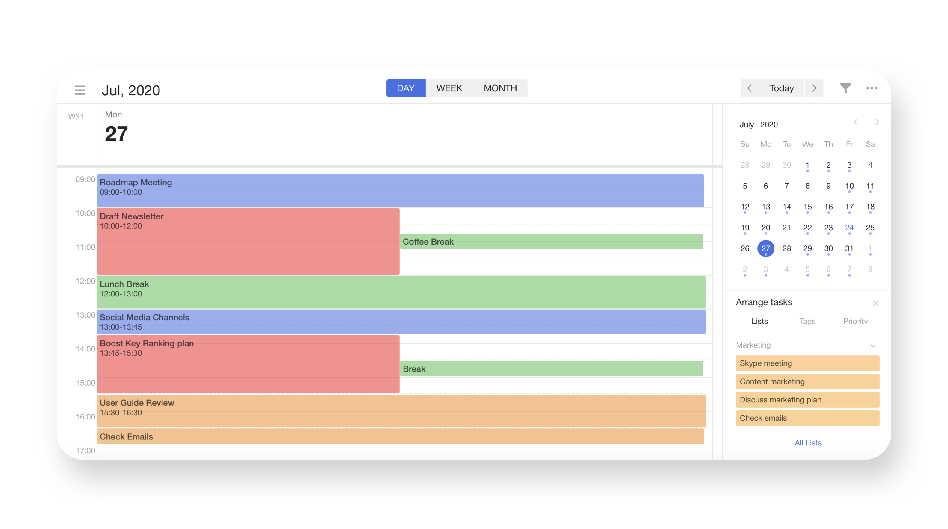 Time Blocking How It Helps You Take Control Of Your Time By Ticktick The Startup Medium