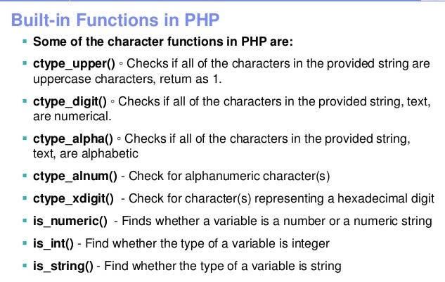 Learn PHP From Scratch Day-9. PHP Function: Numeric, Built in… | by Swapnil  Akolkar | Medium