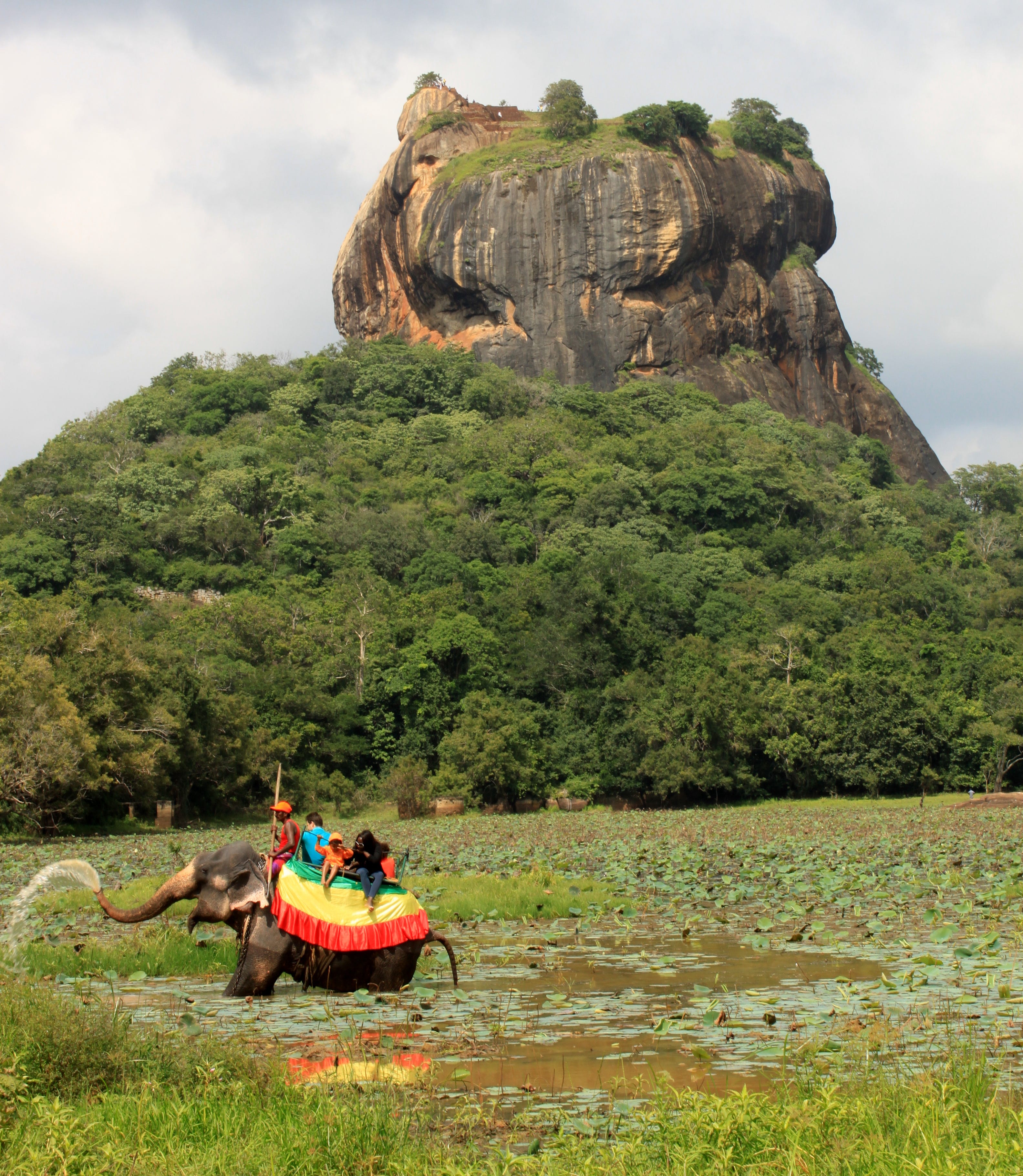 Sigiriya Lion Rock Sri Lanka Mountain Historic Future Travel