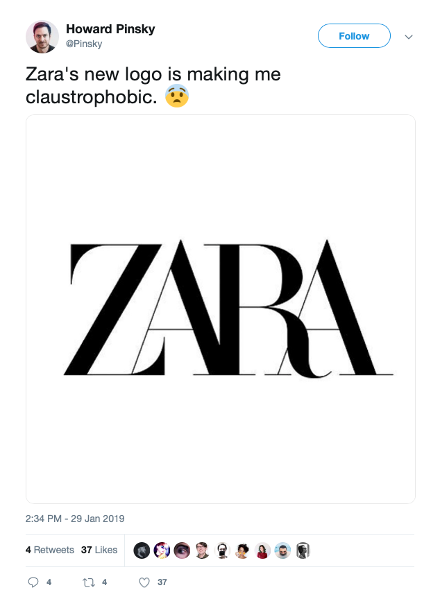 Zara Changed Its Logo and the Internet 