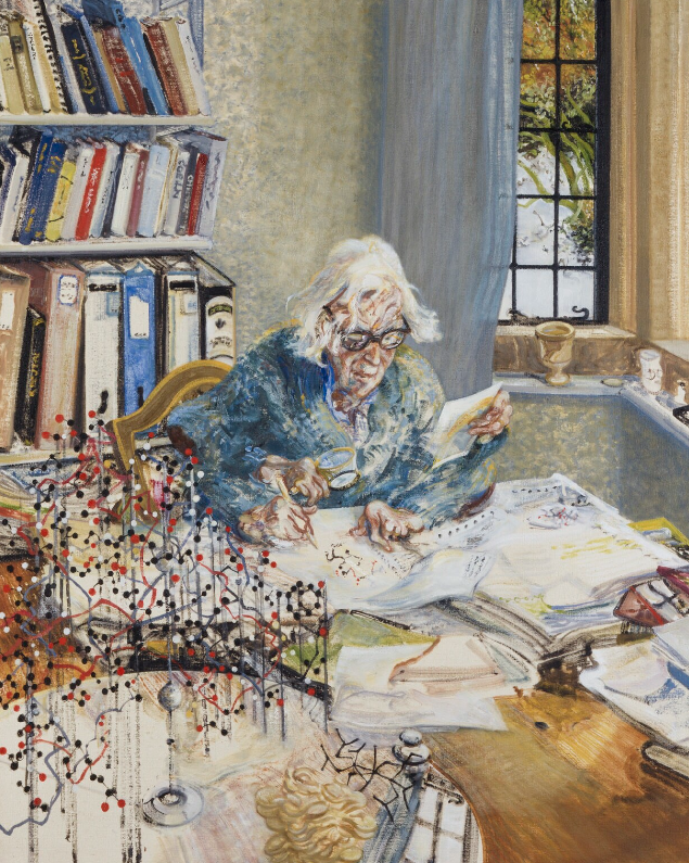 Portrait of Dorothy Hodgkin