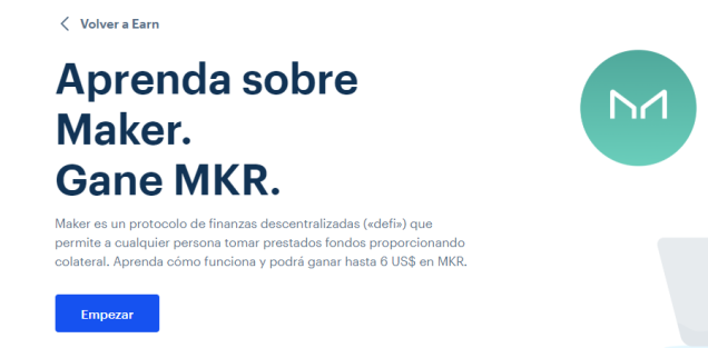 Coinbase Earn — MKR. Nuevo curso con recompensa de Coinbase… | by bbvedf |  bbvedf | Medium
