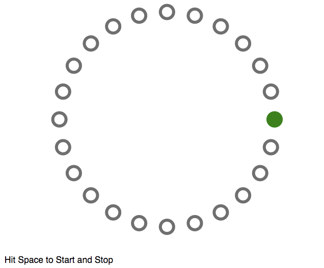 100DaysOfCode R1D8. Making a arcadestyle light reflex game by Brett