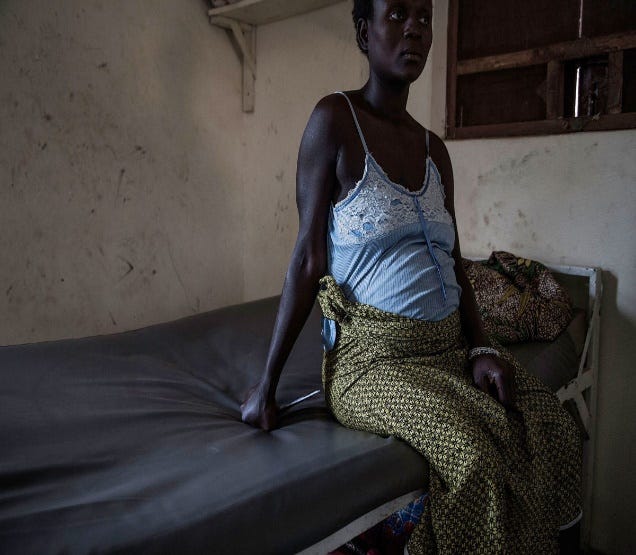 Woman sitting on bed. Image credit: Safe Motherhood Alliance