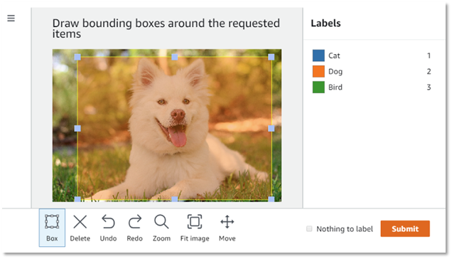 MTurk introduces Crowd HTML Elements, a library of easy-to-use task  interfaces for bounding box, semantic segmentation, classification and more  | by Amazon Mechanical Turk | Happenings at MTurk