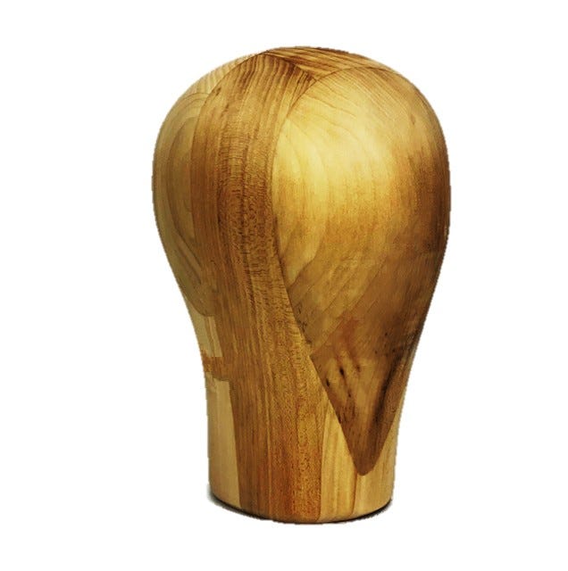 Wooden wig block Clearance