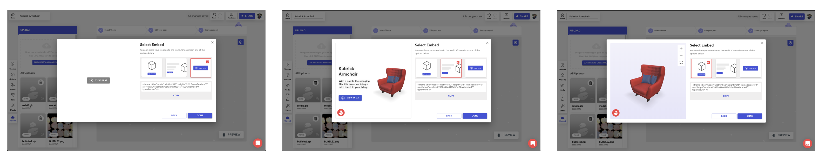 Part Iv Embed Your Ar Ready Models Almost Anywhere By Prajwal Bhaskar Scapic Medium