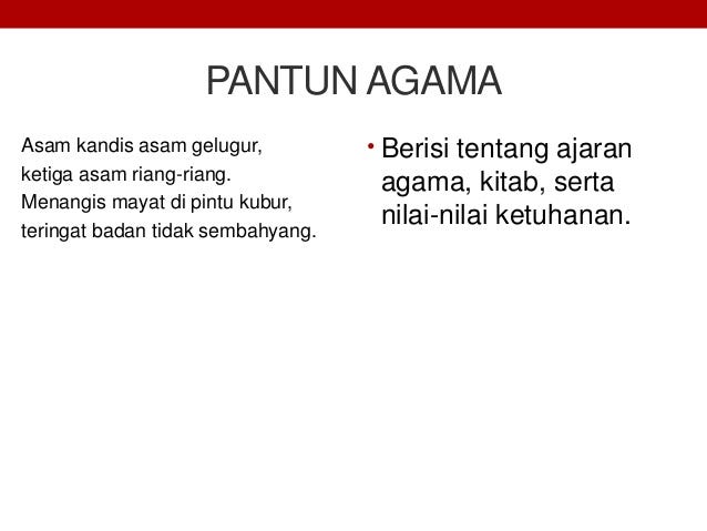 Contoh Pantun Agama Terlengkap Jati Edukasi Medium