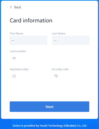 Tutorial How To Buy Crypto With Credit Debit Card On Huobi By Huobi Global Huobi Group Medium
