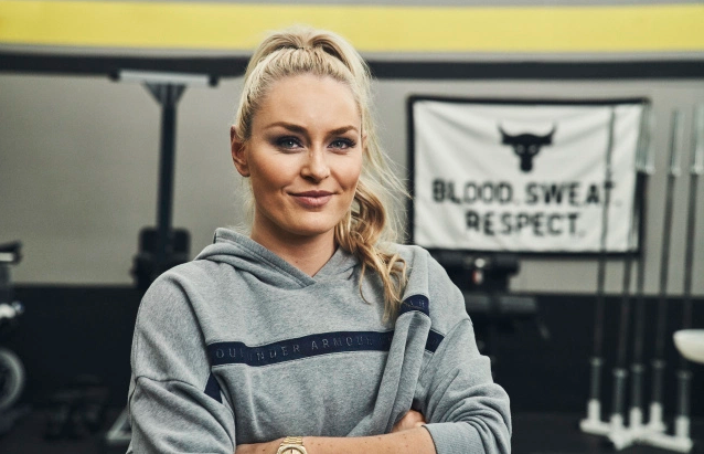 Lindsey Vonn Becomes 1st Team Member of Dwayne “The Rock” Johnson's Under  Armour Line, Project Rock | by Kathryn Kuchefski | Instant Sponsor | Medium