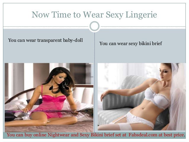 lingeries online
