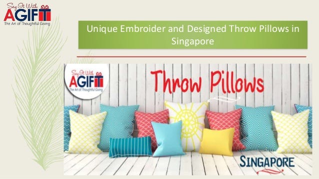 High Quality Of Throw Pillows In Singapore Say It With A Gift