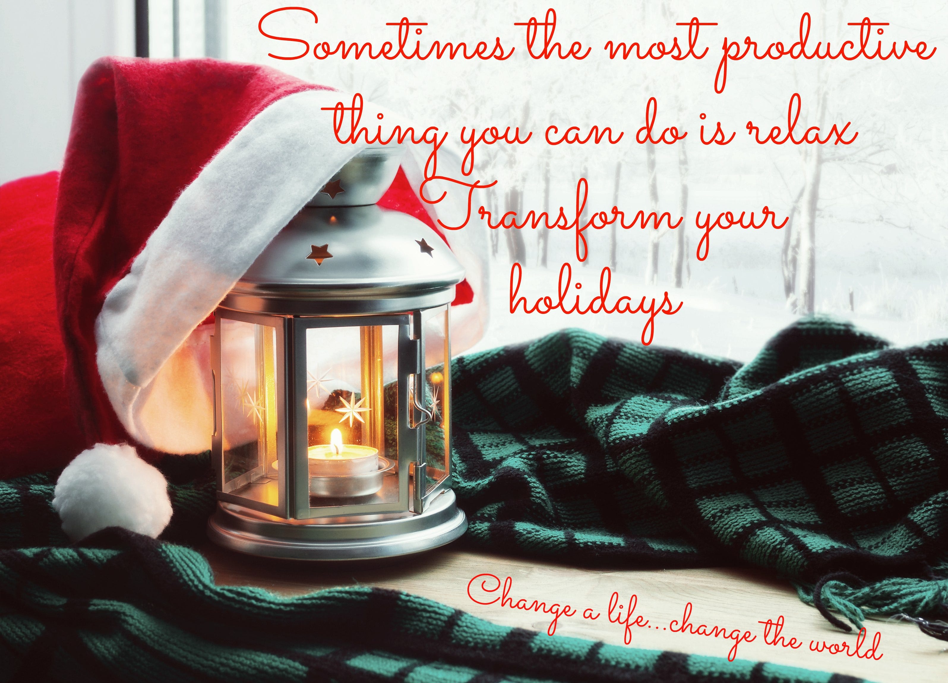 How To Have A Relaxing Holiday Season Happenstance Foundation