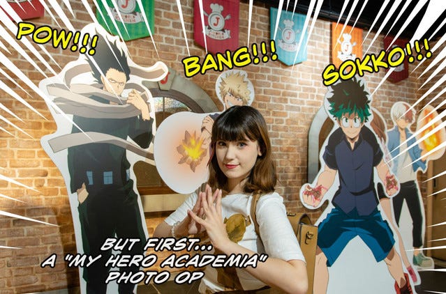 Anime City Shonen Jump Food And Fun At J World Tokyo By Crunchyroll News Medium