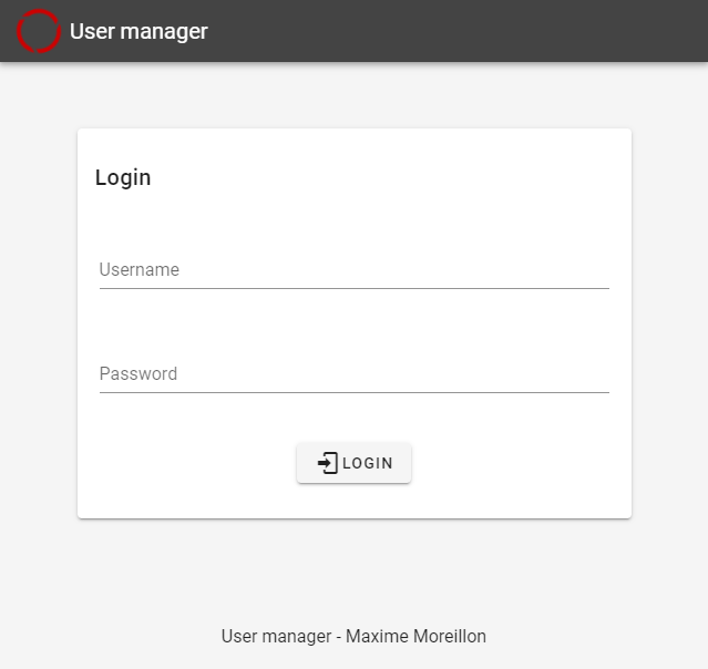 User management and authentication service using MongoDB thumbnail