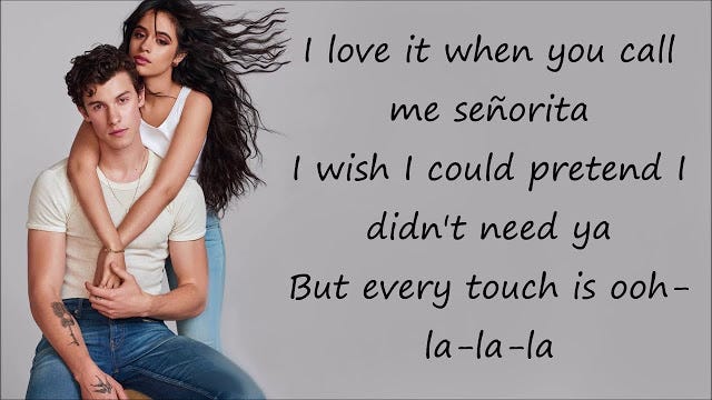Senorita Lyrics Song Shawn Mendes Camila Cabello Hit Lyrics By My Smart News Medium Senorita Lyrics Song Shawn Mendes Camila Cabello Hit Lyrics By My Smart News Medium