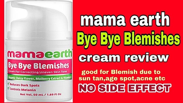 mamaearth cream bye bye