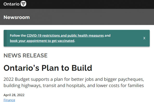 「建設高速公路」和「關鍵基礎設施」是政府計劃的第三個支柱。