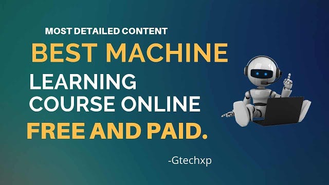 Best paid best sale machine learning course