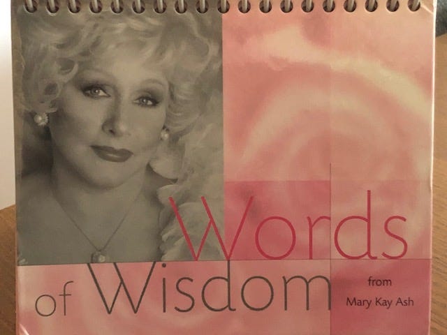 Words Of Wisdom By Mary Kay Ash July 14 Pawsandpurses Medium