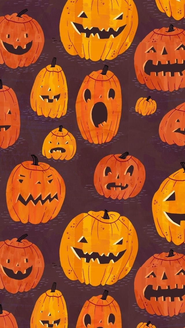 ハロウィンかわいいかぼちゃ By Iphone Wallpaper Medium