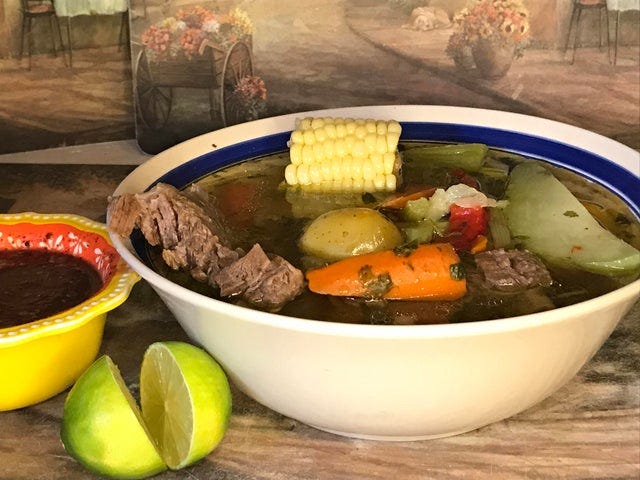 Mexican Beef Stew (Caldo de res). wonderful for the fall | by Maribel ...