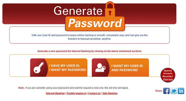 Generate ICICI Bank password online | by Kolli Rohit Reddy | L'arome
