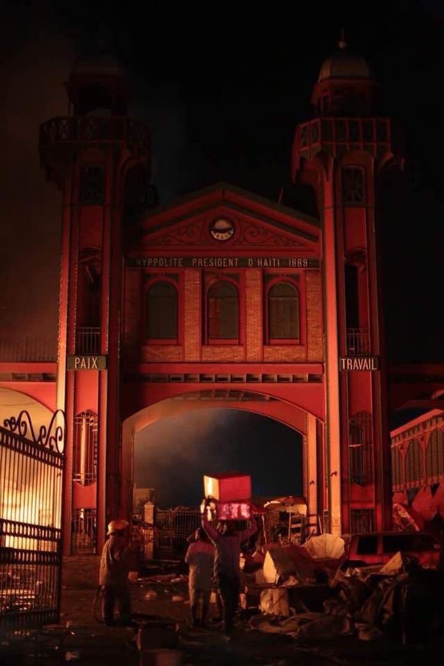 Full Report Fire Rips Through Historic Port Au Prince Iron Market By Lunion Suite Medium