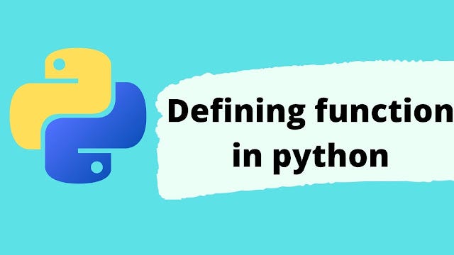 Defining a function in python - The Coding Chaos - Medium