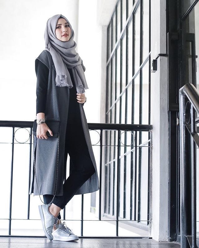 Ootd Ala Selebgram Outfit Hijab