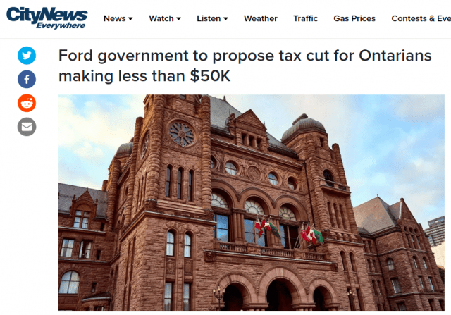 年收入低於 $50,000 減稅