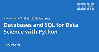 best Coursera course to learn SQL and DAtabase for Data Science