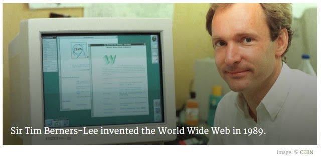 History of the Web. Sir Tim Berners-Lee is a British… | by Manuel Silva  Robalinho | DataDrivenInvestor