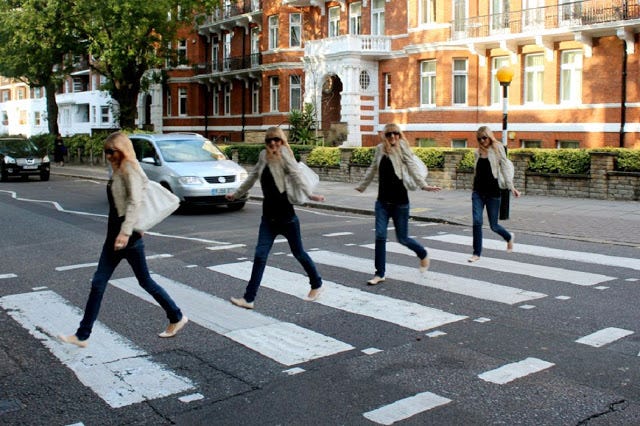 Walk across Abbey Road in London. The famous Zebra crossing, where the… |  by Kirk Vosper | Medium