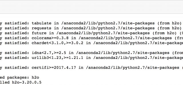 h2o machine learning r