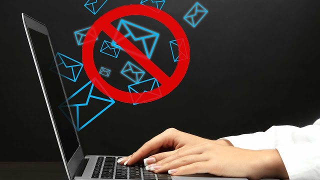 how to block emails in yahoo mail