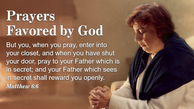 16 Bible Verses About Prayer — Communicate With God | By The Lord Is My  Shepherd | Medium