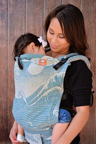 baby wearing tula